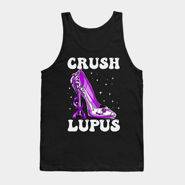 Crush Lupus Warrior Lupus Awareness Month Tank Top by Zimmermanr Liame